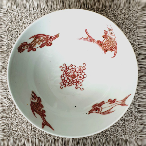 清乾隆釉里红大碗 【藏品之一】