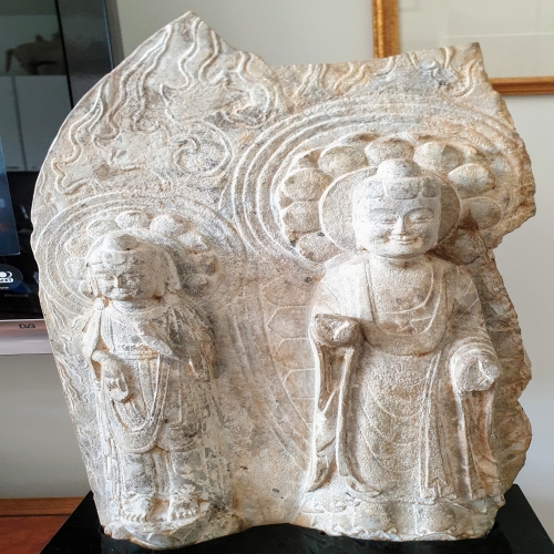 北魏时期石雕佛站像【藏品之29】